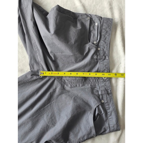 Bonobos Mens Slim Fit Grey Chino Pants 5-Pocket Stretch Cotton 36x34 Mens Grey - Picture 4 of 8